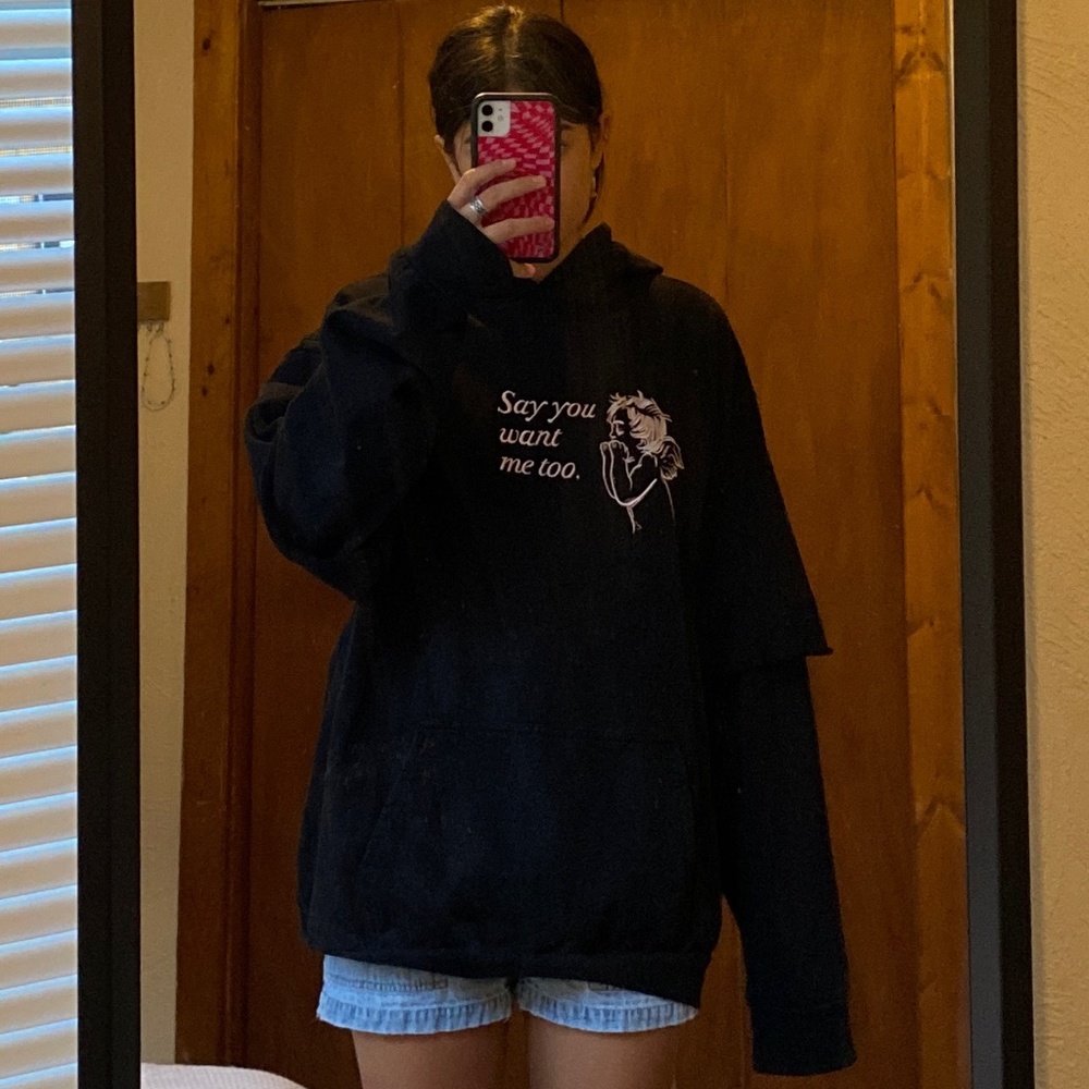 boys lie sweatshirt!